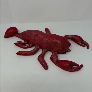 Rainbow Creatures Lobster Shiny Iridescent Red Beanbag Plush G2